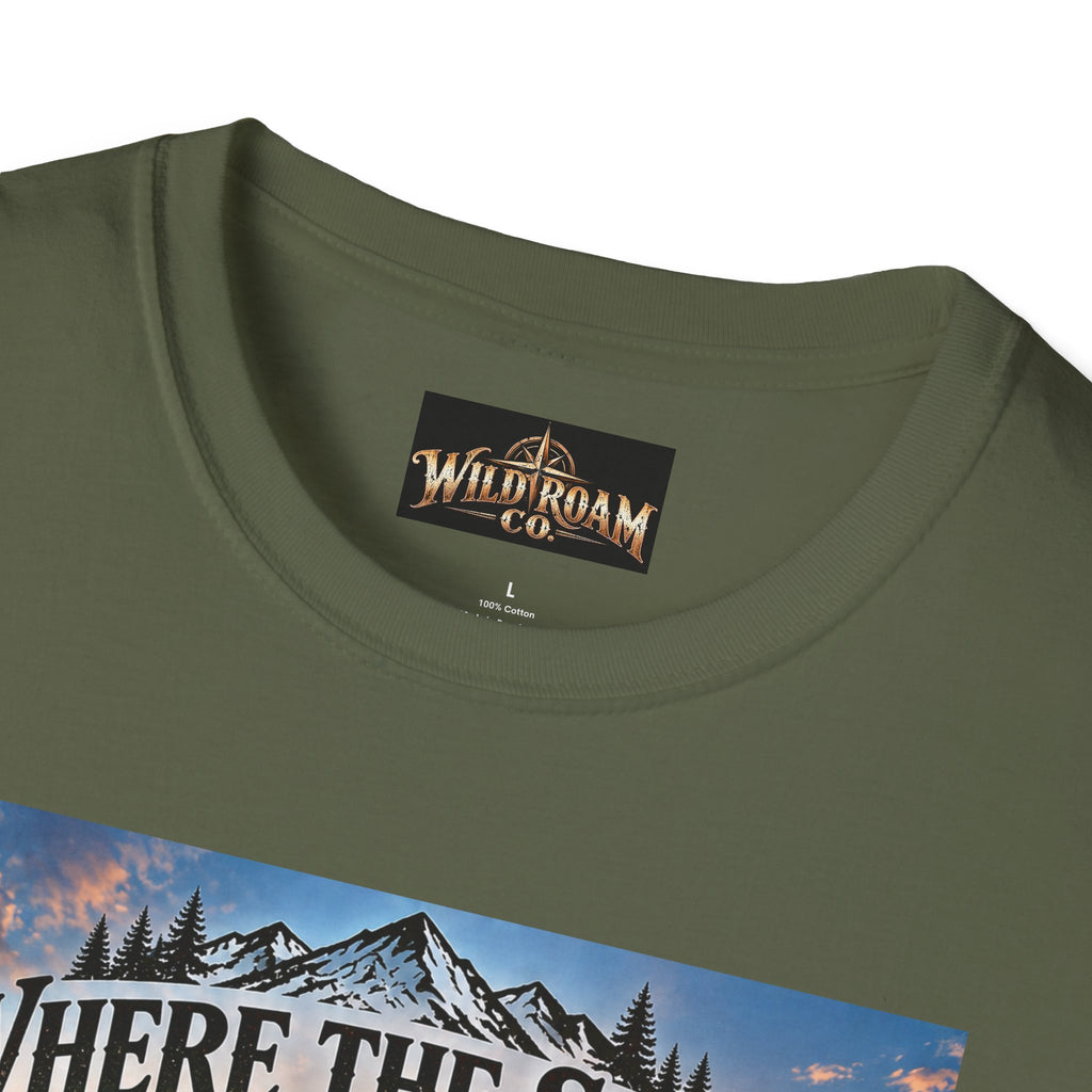 Men's Freedom Sunrise Christian T-Shirt – "Where the Spirit of the Lord is, there is Freedom"