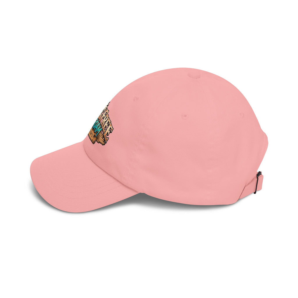 Dad Cap - "Wild & Free to Roam" Embroidered Outdoor Adventure Hat