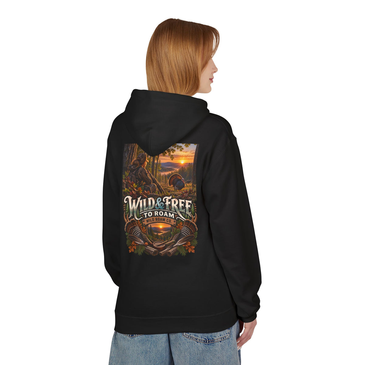 Wild Roam Co- Nature  Turkey Graphic Hoodie