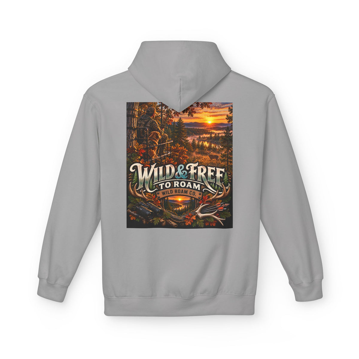 Wild Roam Co Hoodie-Deer Stand Adventure