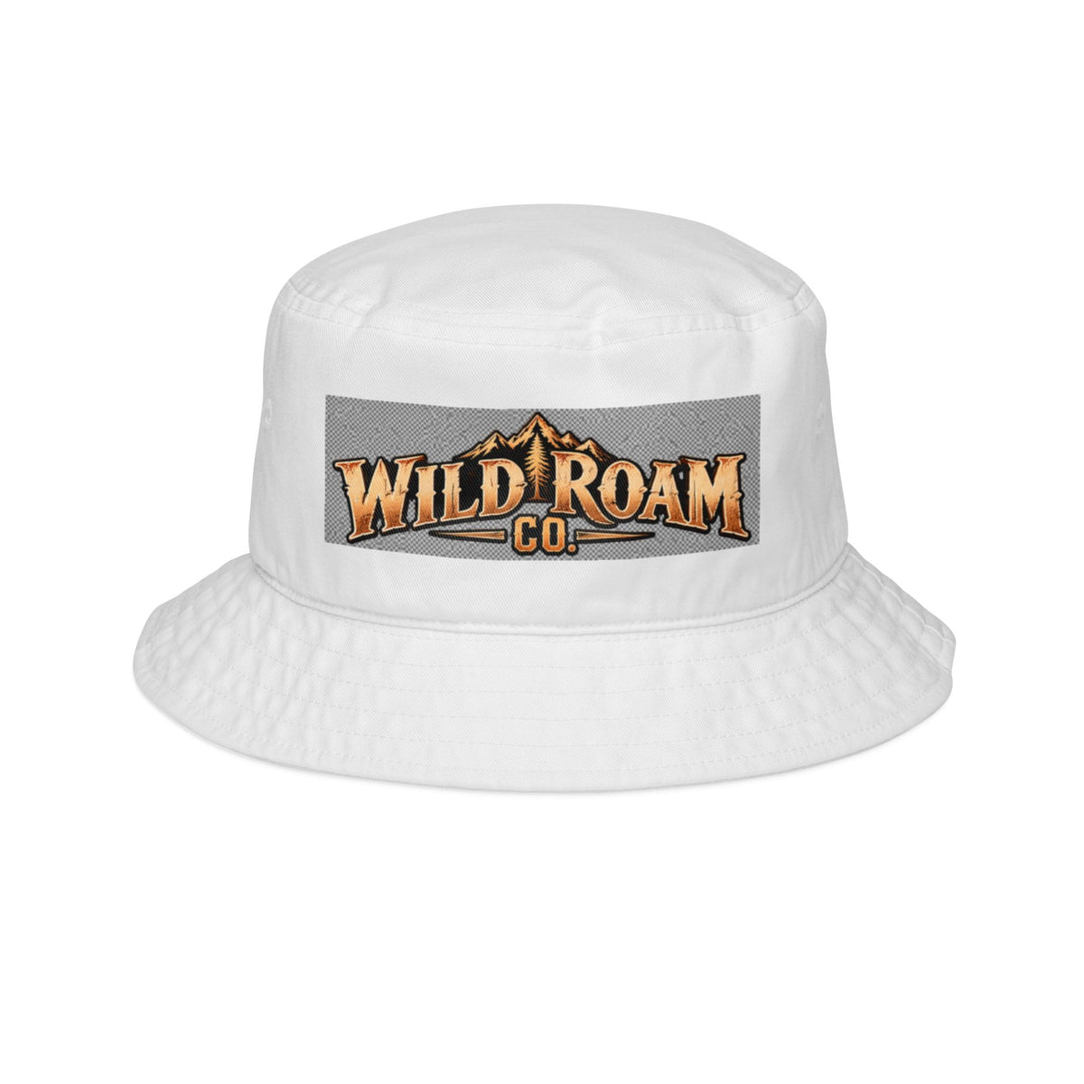 Wild Roam Co. Bucket Hat — Outdoor Adventure Logo Hat