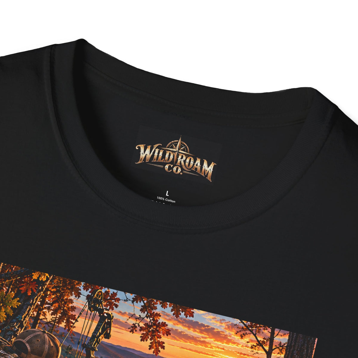 Wild & Free to Roam T-Shirt — Scenic Wilderness Sunset Adventure Tee