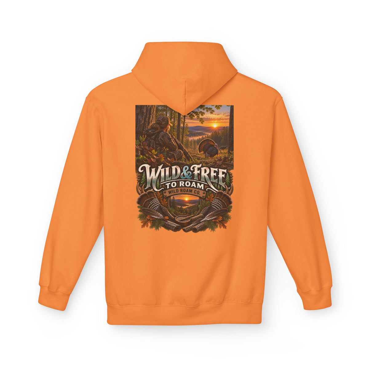 Wild Roam Co- Nature  Turkey Graphic Hoodie