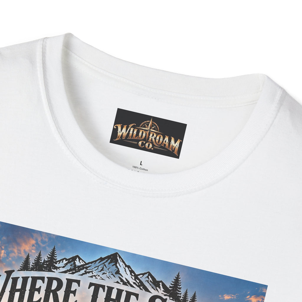 Men's Freedom Sunrise Christian T-Shirt – "Where the Spirit of the Lord is, there is Freedom"