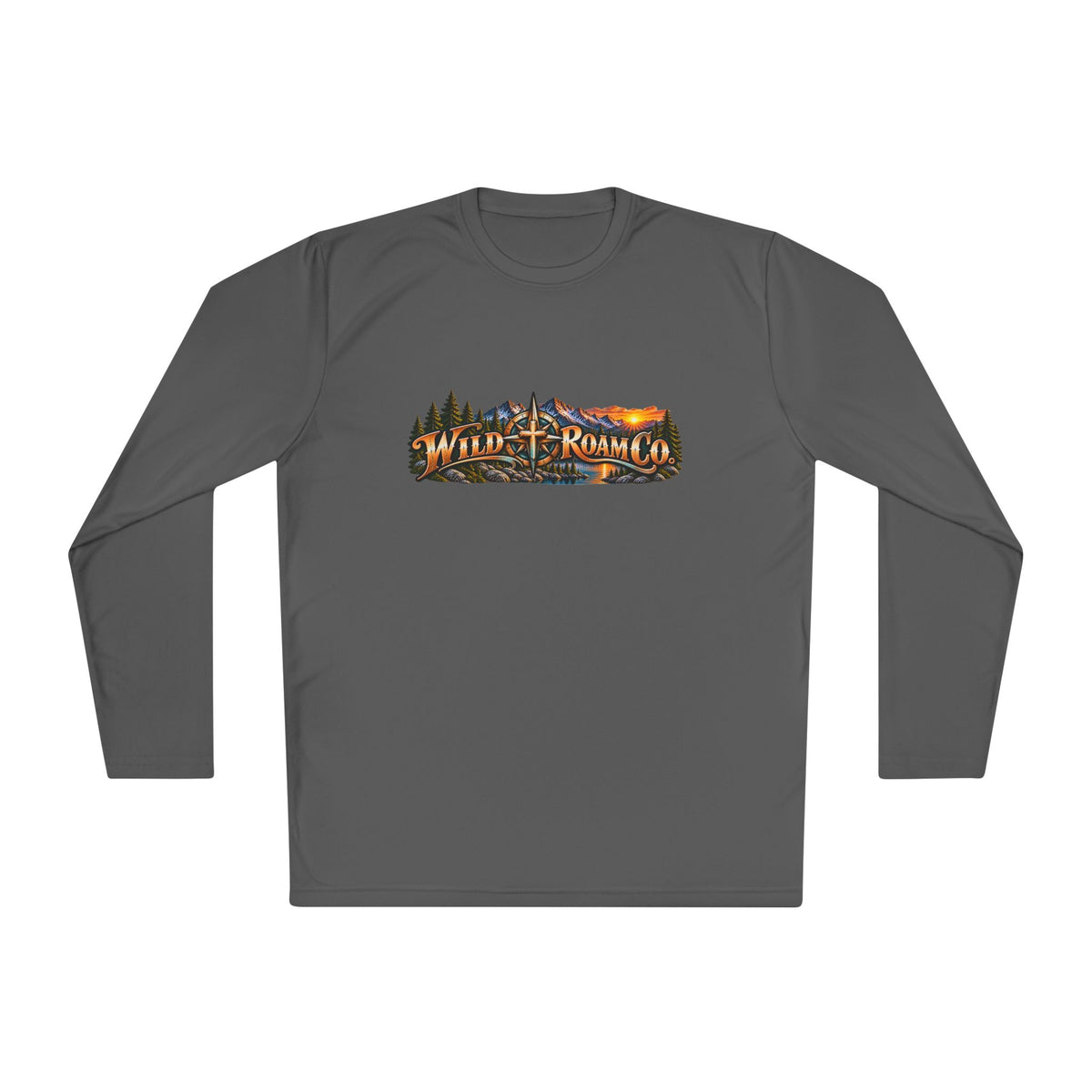 Men's Wild Roam Co. Faith Logo Scene Long Sleeve Tee