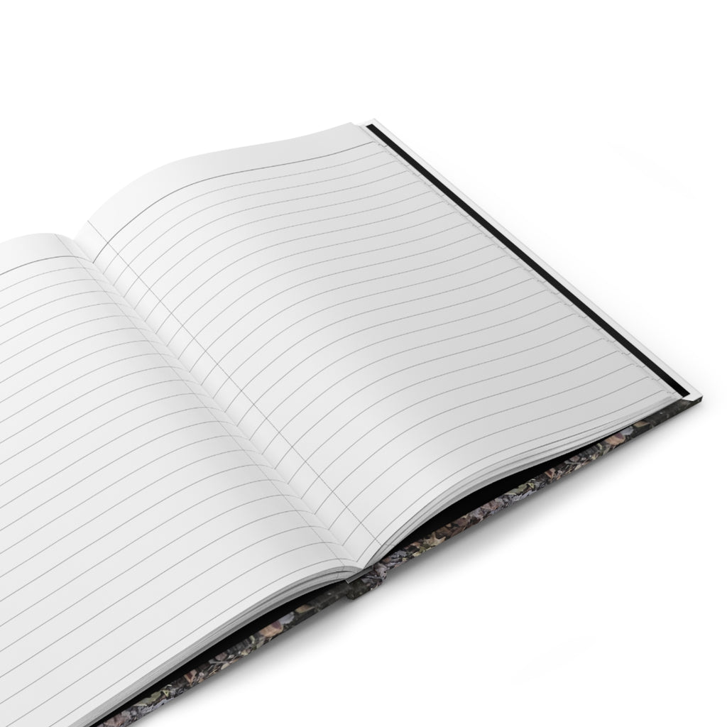 Woodland Trail Hardcover Journal — Lined Nature Notebook for Hiking, Forest Journaling & Writing