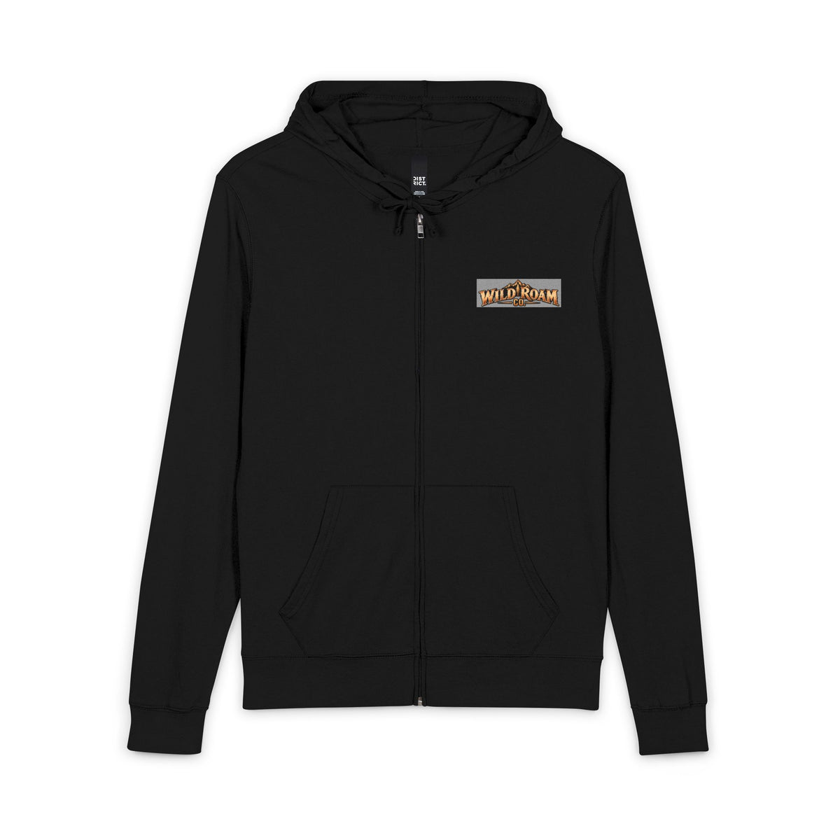 Wild & Free Zip Hoodie — Northern Lights Camping Adventure Jacket