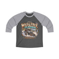 Wild & Free to Roam Raglan Tee — Off‑Road Truck Adventure Baseball Shirt