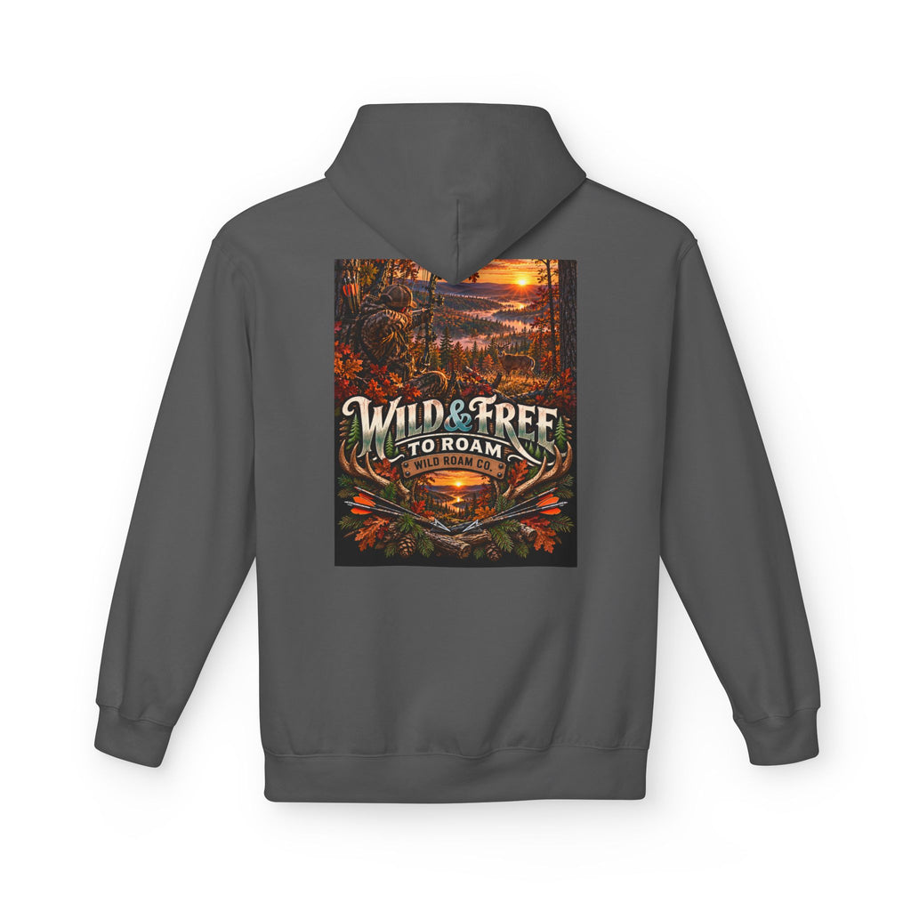 Wild & Free Hoodie — 'Wild & Free To Roam' Outdoor Bow Adventure Pullover