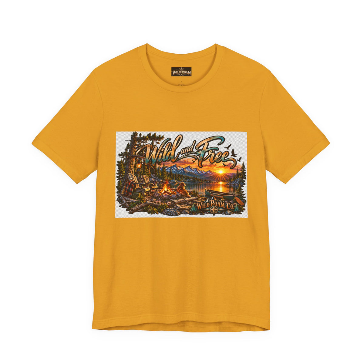 Wild & Free Campfire Sunset Tee