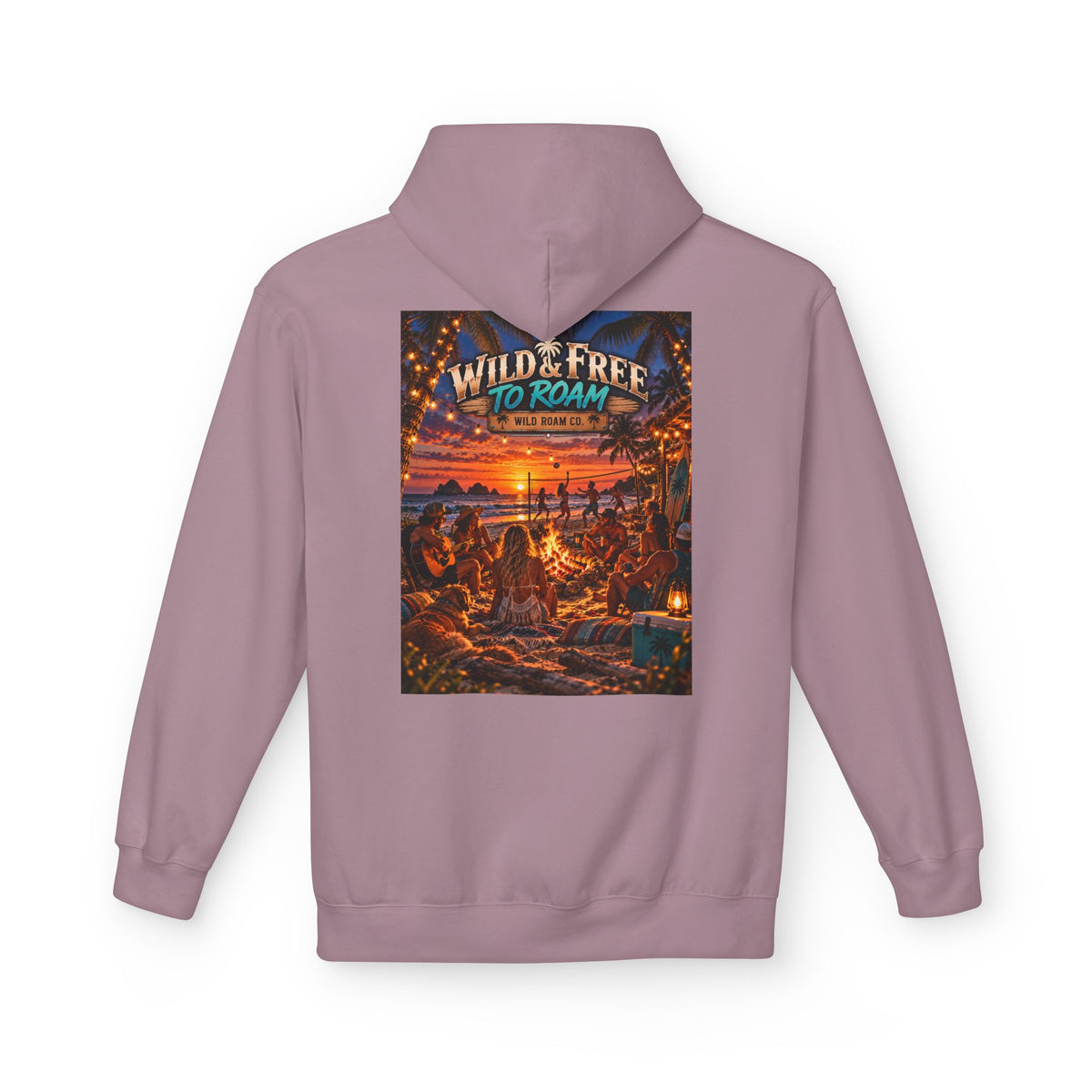 Wild & Free to Roam Hoodie — Sunset Beach Party