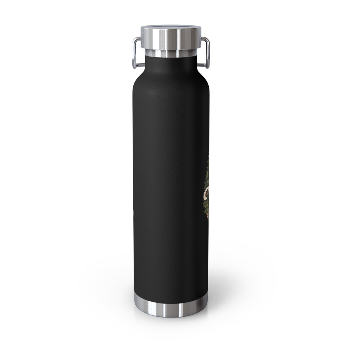 Wild & Free Camping Water Bottle — 22oz Copper Insulated Travel Flask