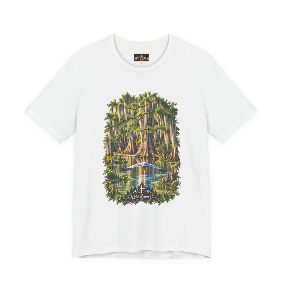Wild Roam Co Unisex Tee-- Isaiah 40:31 Bayou Bird