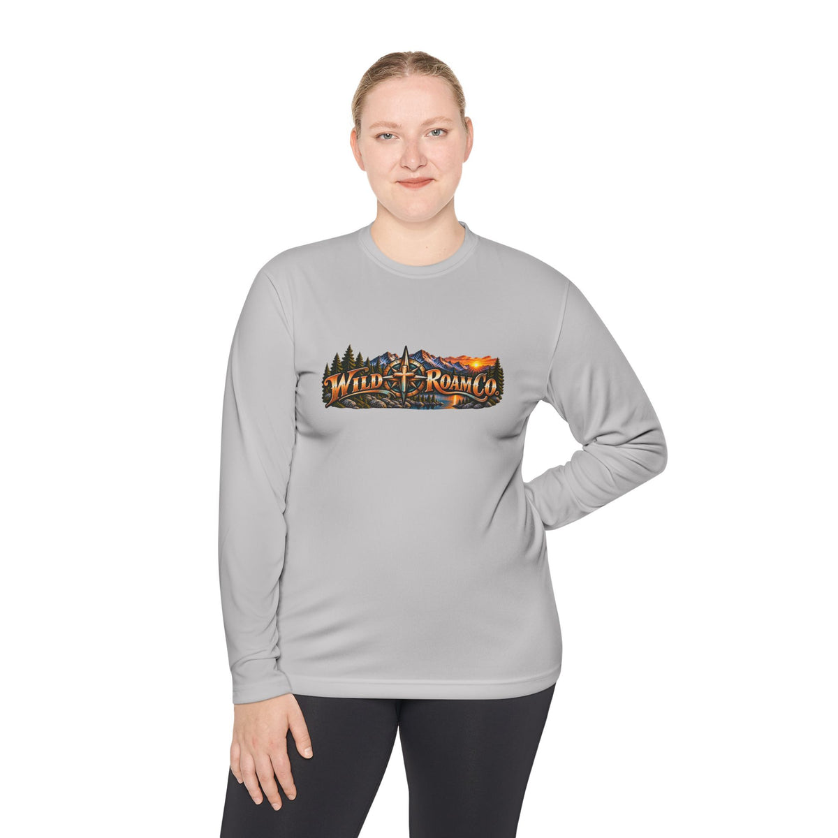 Men's Wild Roam Co. Faith Logo Scene Long Sleeve Tee