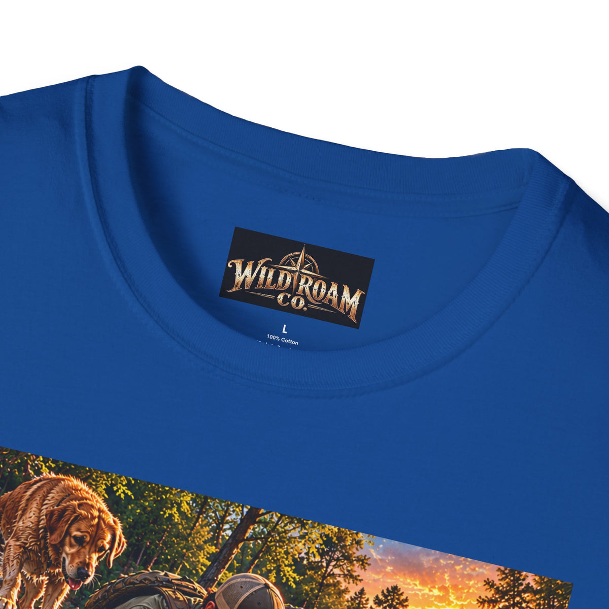 Wild & Free To Roam T-Shirt — Outdoor Fishing Adventure Graphic Tee