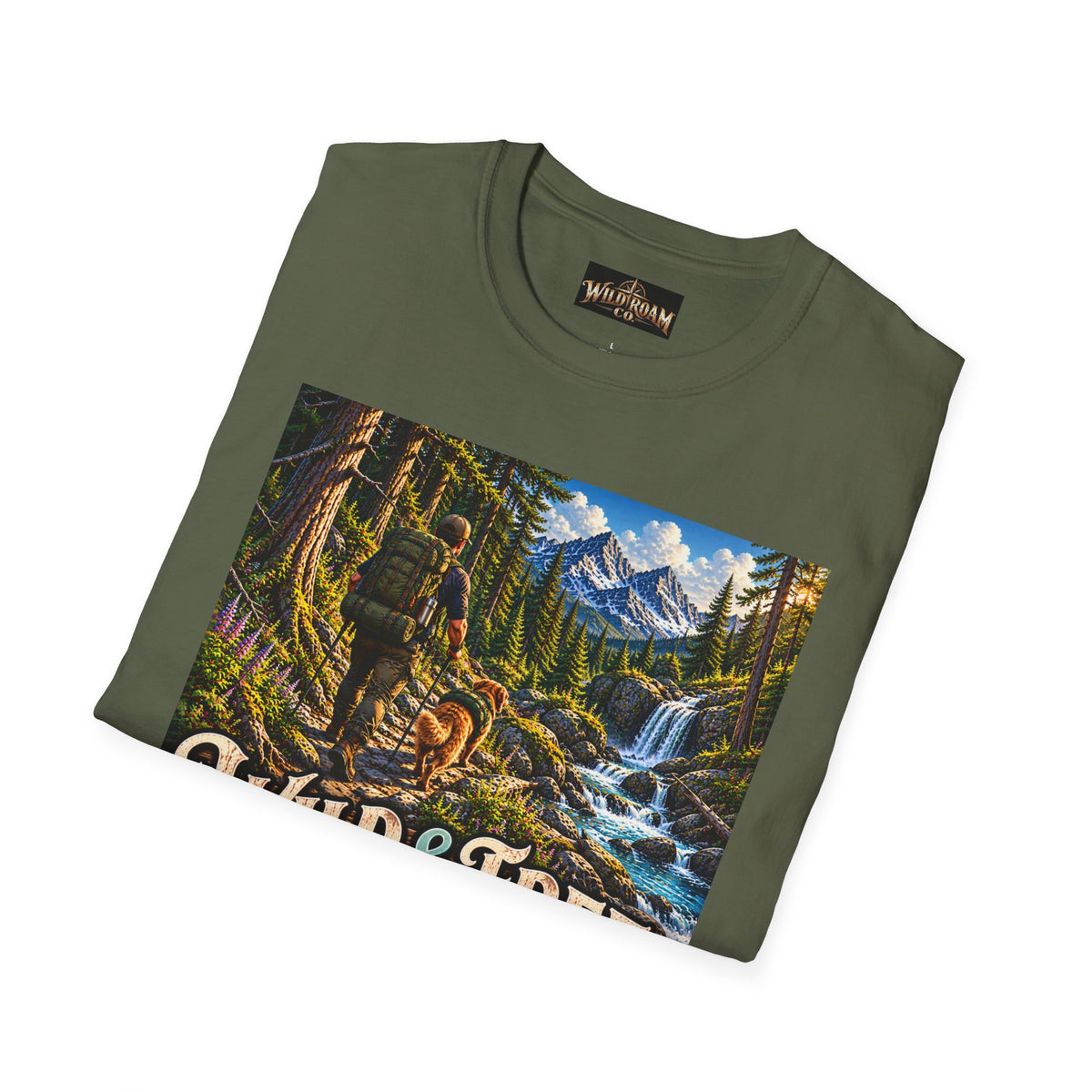 Wild & Free To Roam Men's Hiking T-Shirt