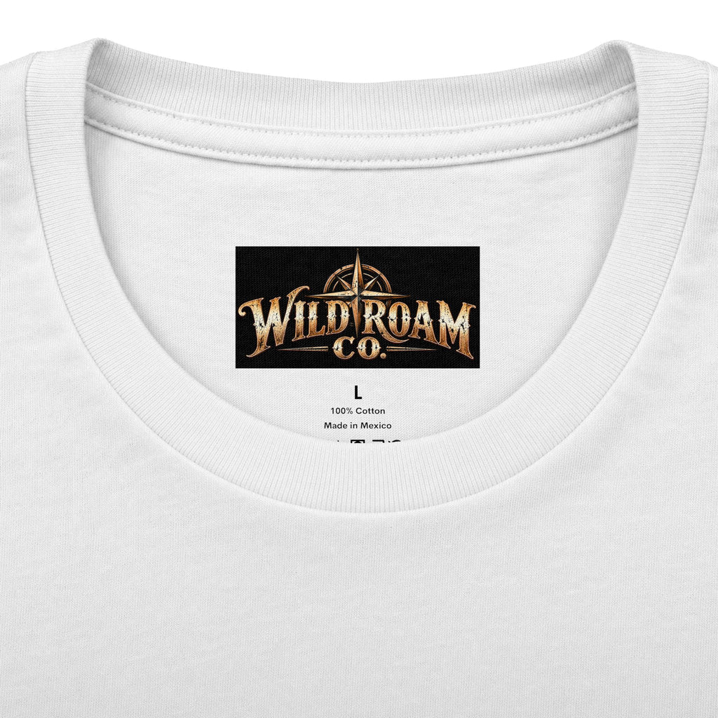 Women's Christian Shepherd Psalm T-Shirt — "He Leads Me Beside Quiet Waters" Scenic Faith Tee