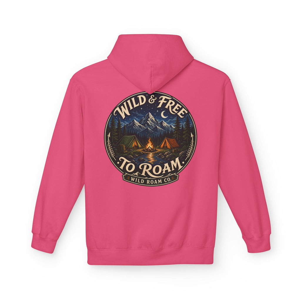 Wild & Free Hoodie — Wild Roam Co Camping Adventure Pullover