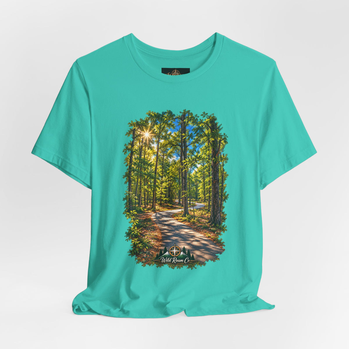 Wild Roam Co Unisex Tee-Psalms 119:105 Nature Path