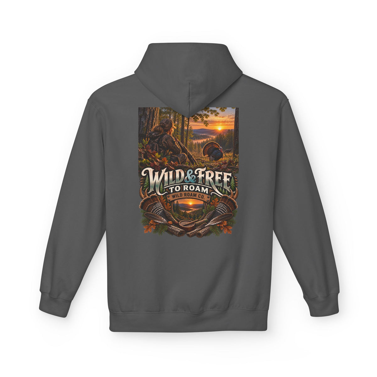 Wild Roam Co- Nature  Turkey Graphic Hoodie