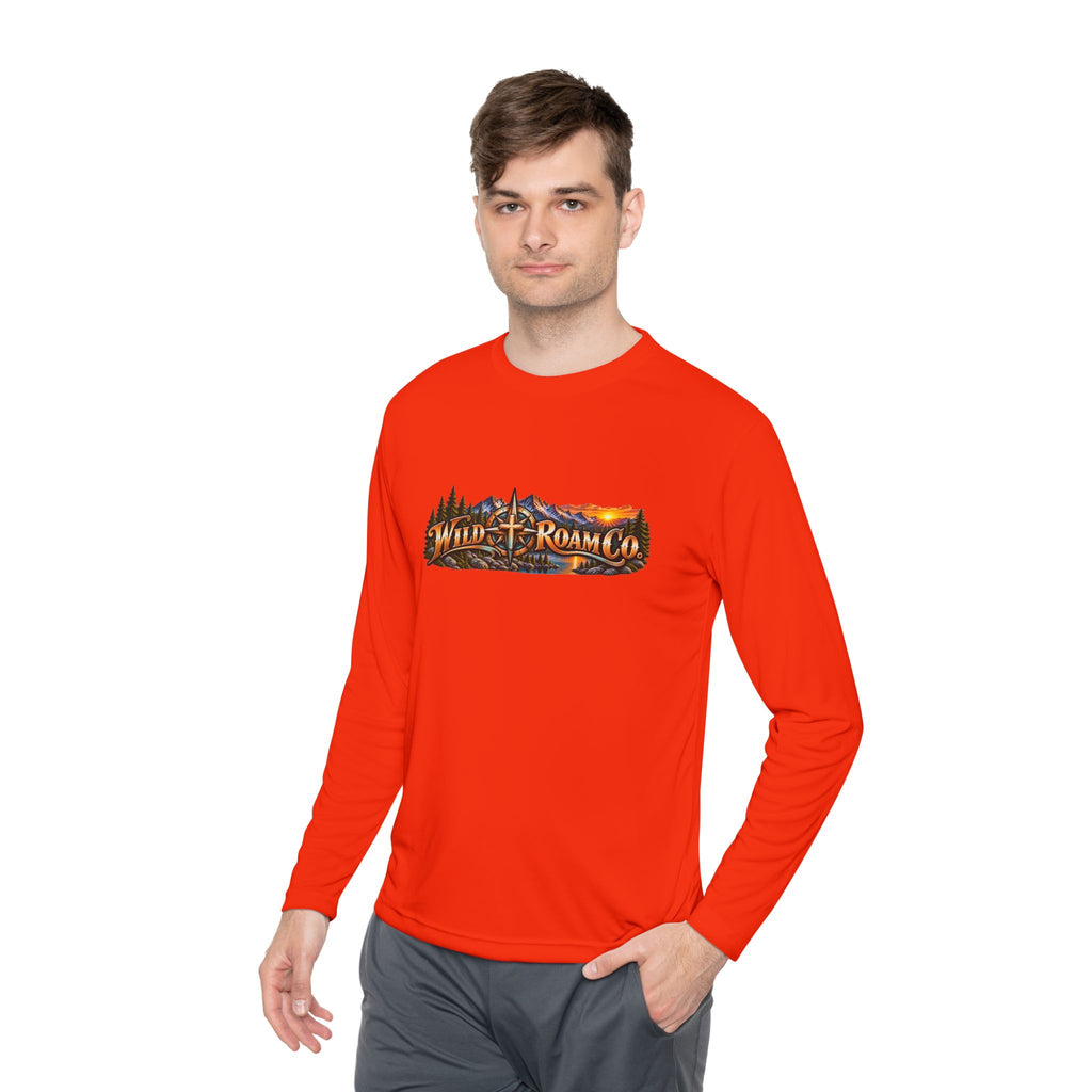 Men's Wild Roam Co. Faith Logo Scene Long Sleeve Tee