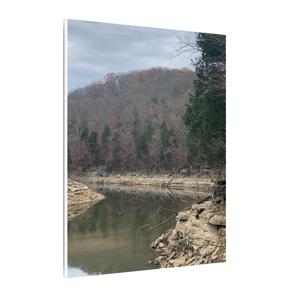 Still Waters, Rugged Shores – Original Nature Photography Canvas | Wild Roam Co.