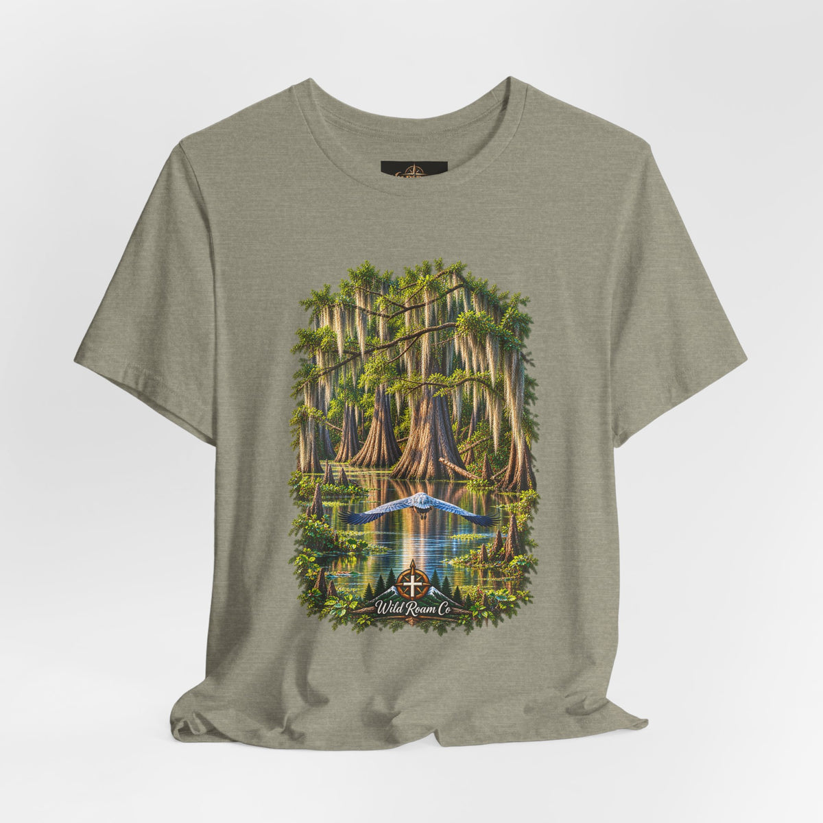 Wild Roam Co Unisex Tee-- Isaiah 40:31 Bayou Bird