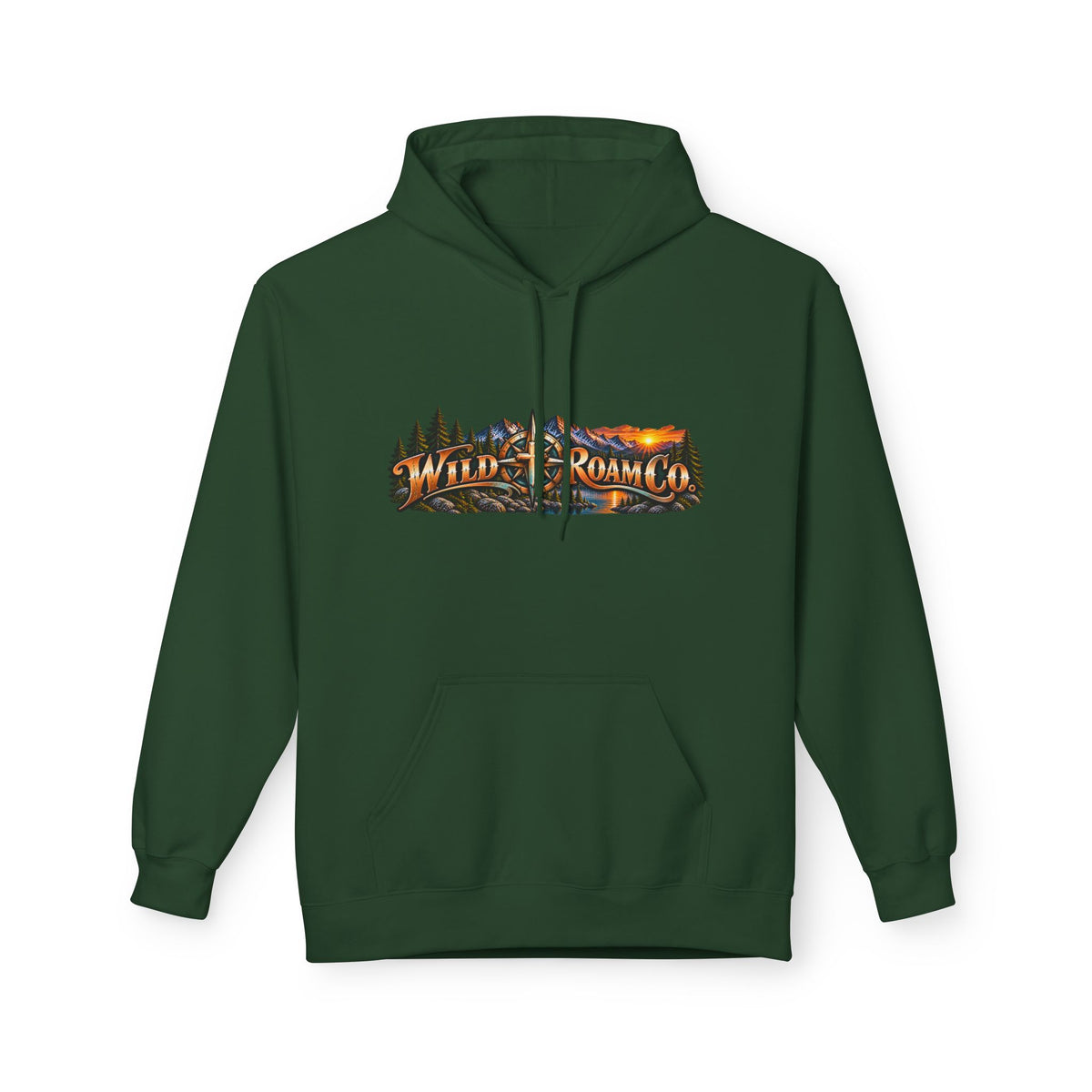 Wild & Free Hoodie — Wild & Free To Roam Bayou Adventure Graphic Pullover