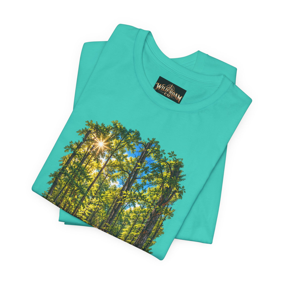 Wild Roam Co Unisex Tee-Psalms 119:105 Nature Path