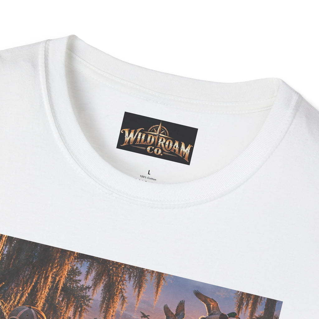 Wild & Free to Roam T-Shirt — Vintage Outdoor Sunset Adventure Tee