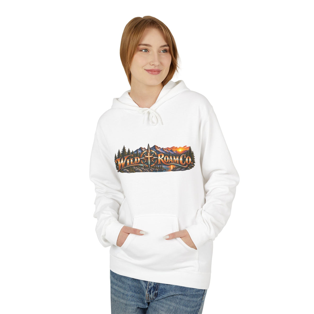 Wild & Free Hoodie — Wild & Free To Roam Bayou Adventure Graphic Pullover