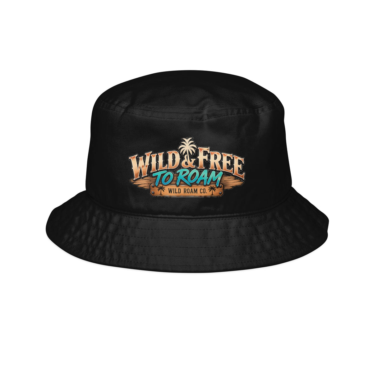 Wild & Free To Roam Bucket Hat — Adventure Beach Sun Hat
