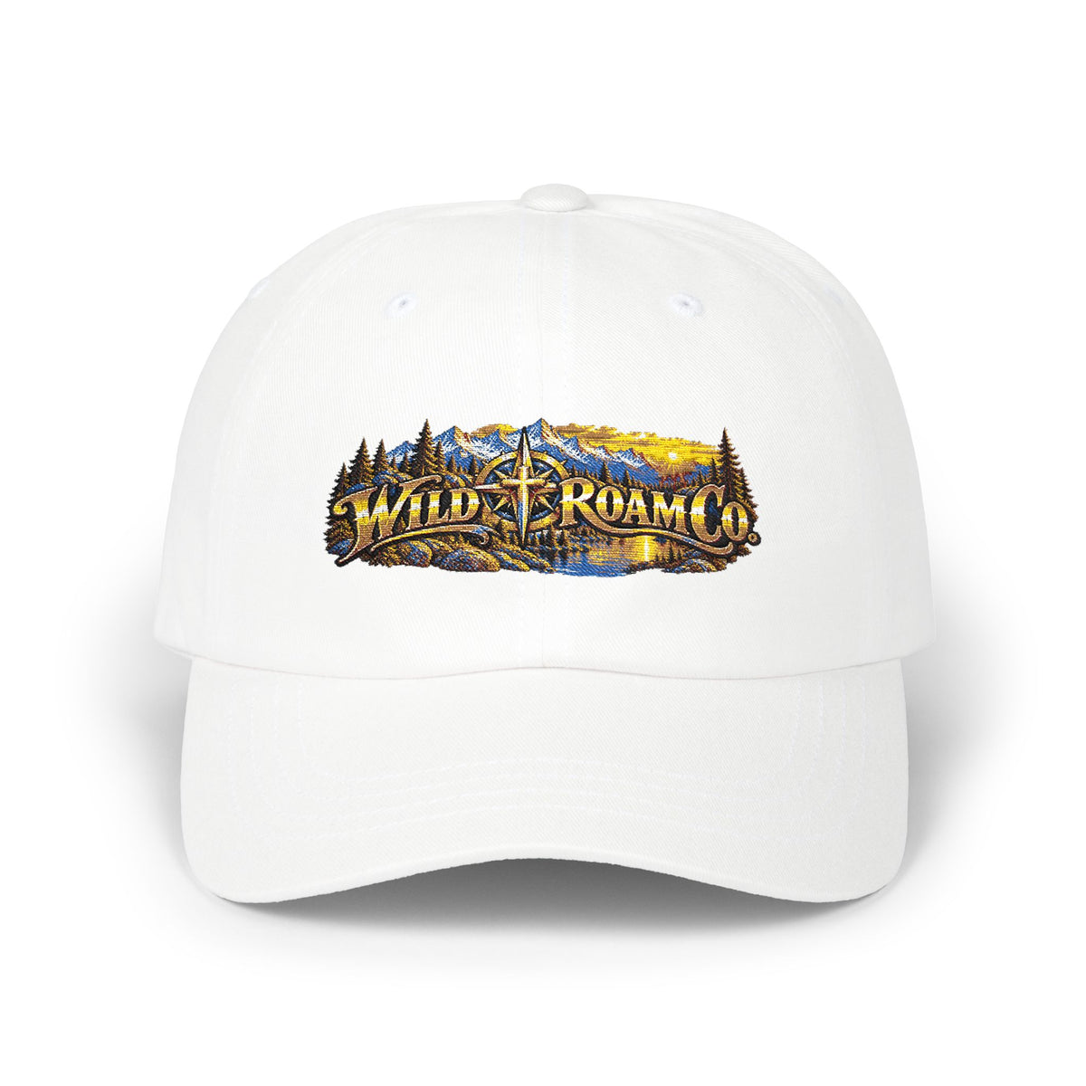 Dad Cap — "Wild Roamer" Mountain Adventure Hat