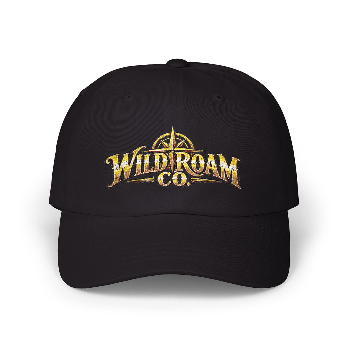 Dad Cap — Wild Roam Co. Embroidered Compass Logo Hat