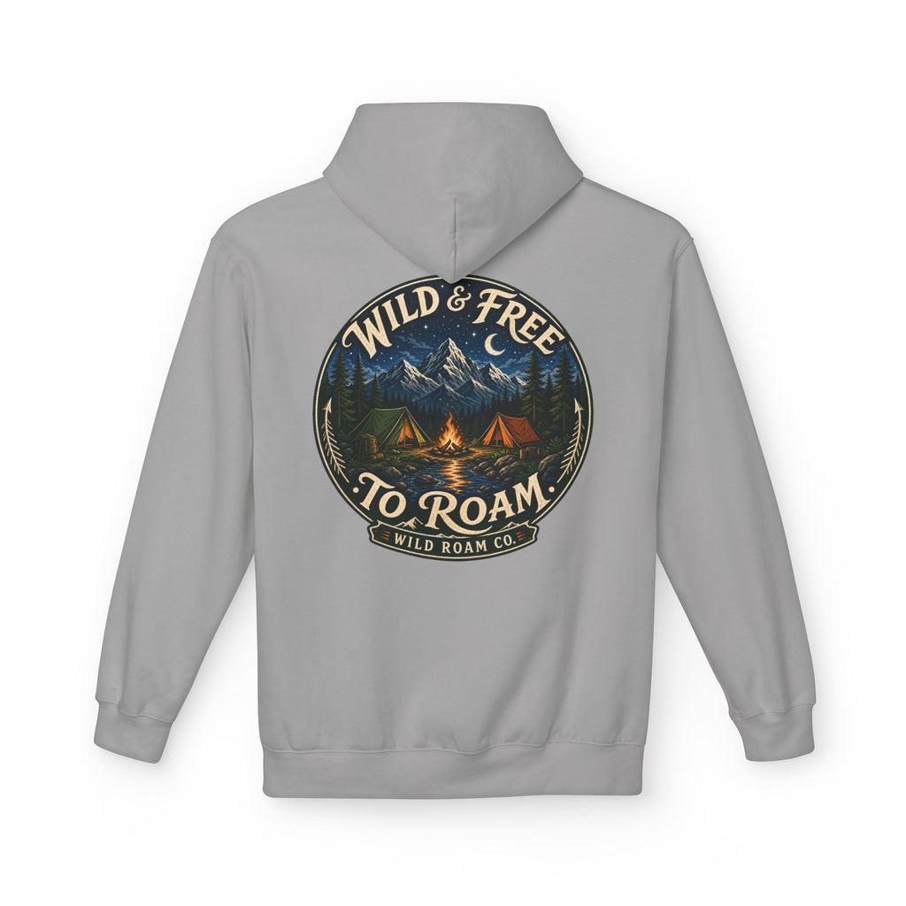 Wild & Free Hoodie — Wild Roam Co Camping Adventure Pullover