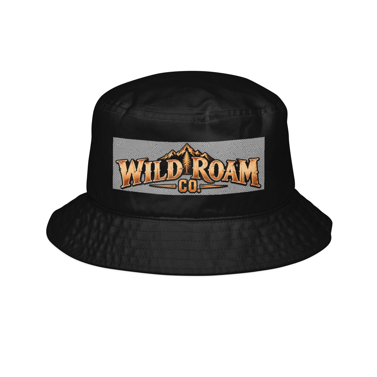Wild Roam Co. Bucket Hat — Outdoor Adventure Logo Hat