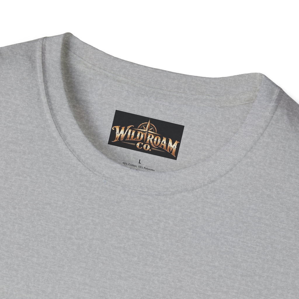 Wild & Free Camping T-Shirt — "Wild & Free to Roam" Outdoor Adventure Tee