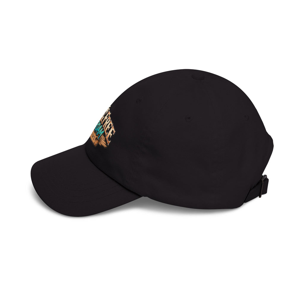 Dad Cap - "Wild & Free to Roam" Embroidered Outdoor Adventure Hat
