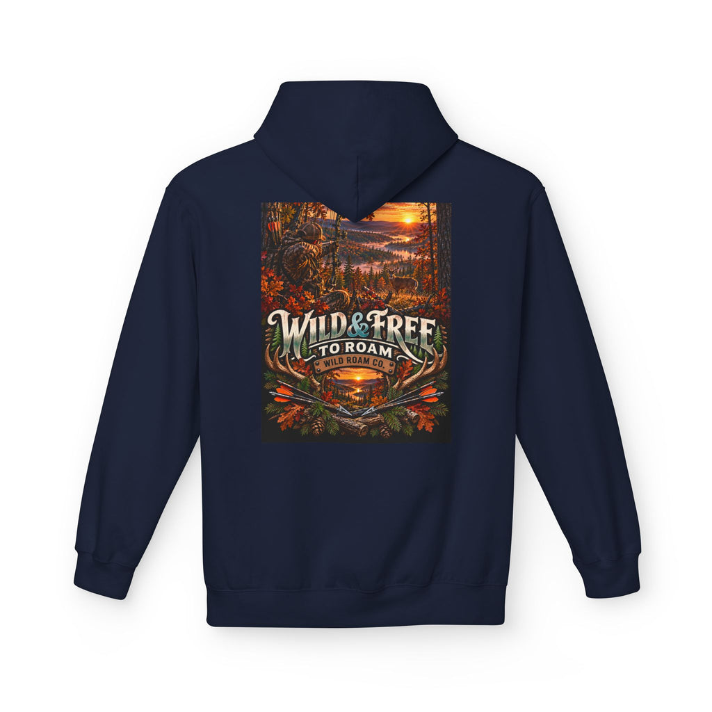 Wild & Free Hoodie — 'Wild & Free To Roam' Outdoor Bow Adventure Pullover
