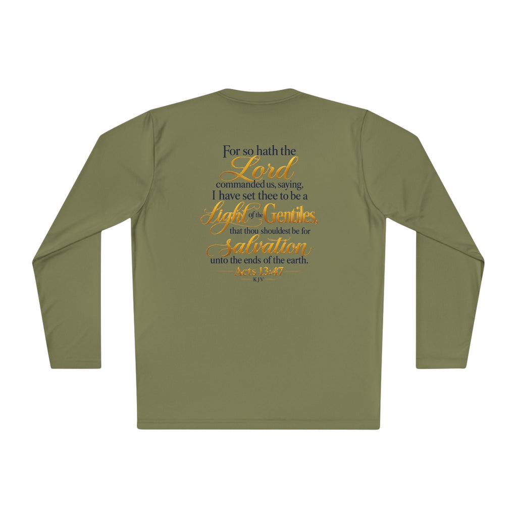Men's Wild Roam Co. Faith Logo Scene Long Sleeve Tee
