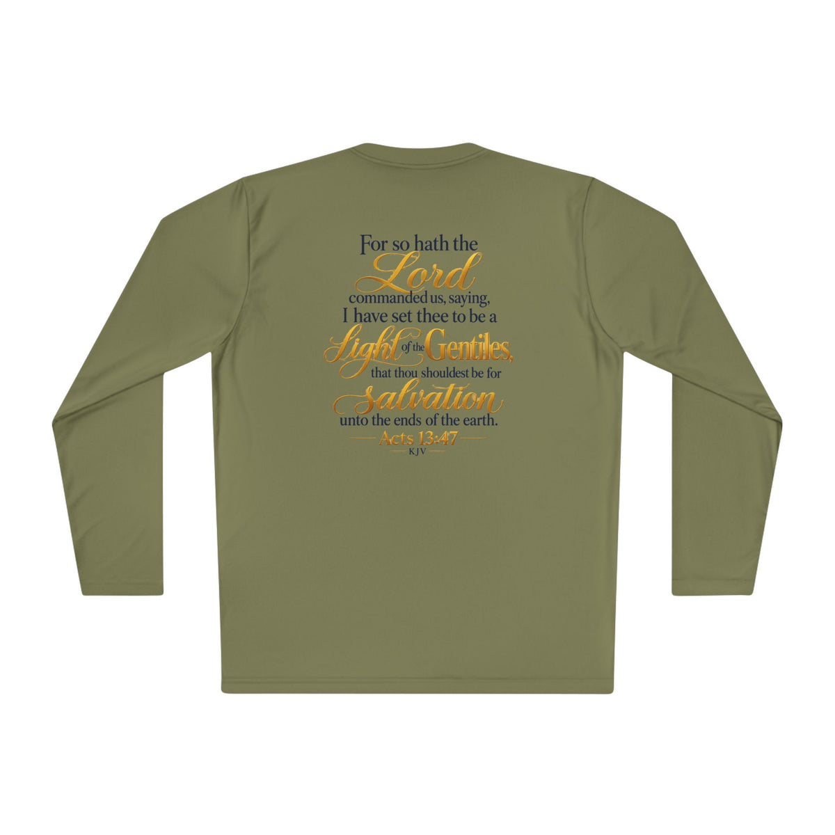 Men's Wild Roam Co. Faith Logo Scene Long Sleeve Tee