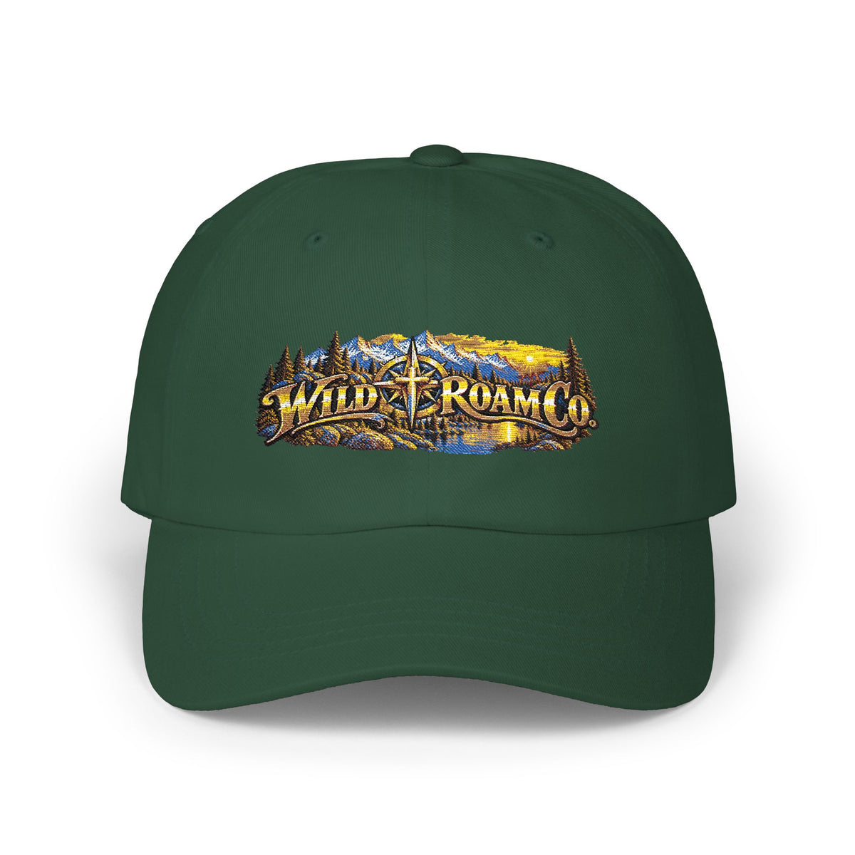 Dad Cap — "Wild Roamer" Mountain Adventure Hat