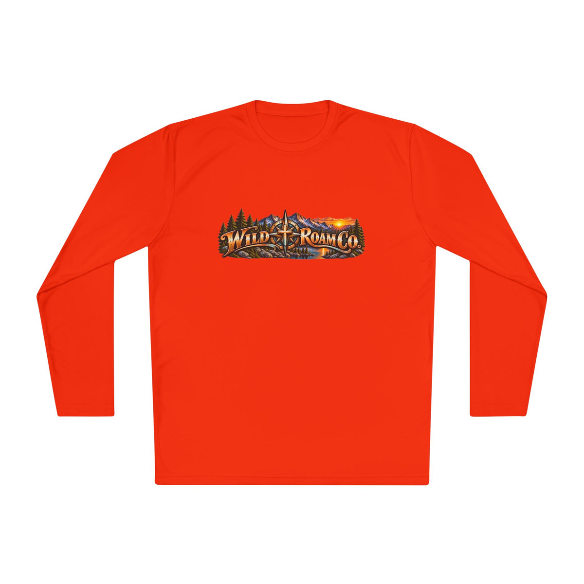 Men's Wild Roam Co. Faith Logo Scene Long Sleeve Tee