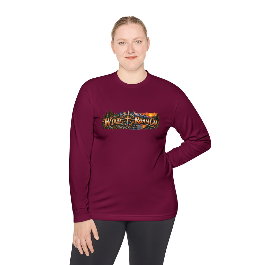 Men's Wild Roam Co. Faith Logo Scene Long Sleeve Tee