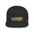 Snapback Hat — Mountain Sunrise 'Wander & Roam' Embroidered Flat Bill