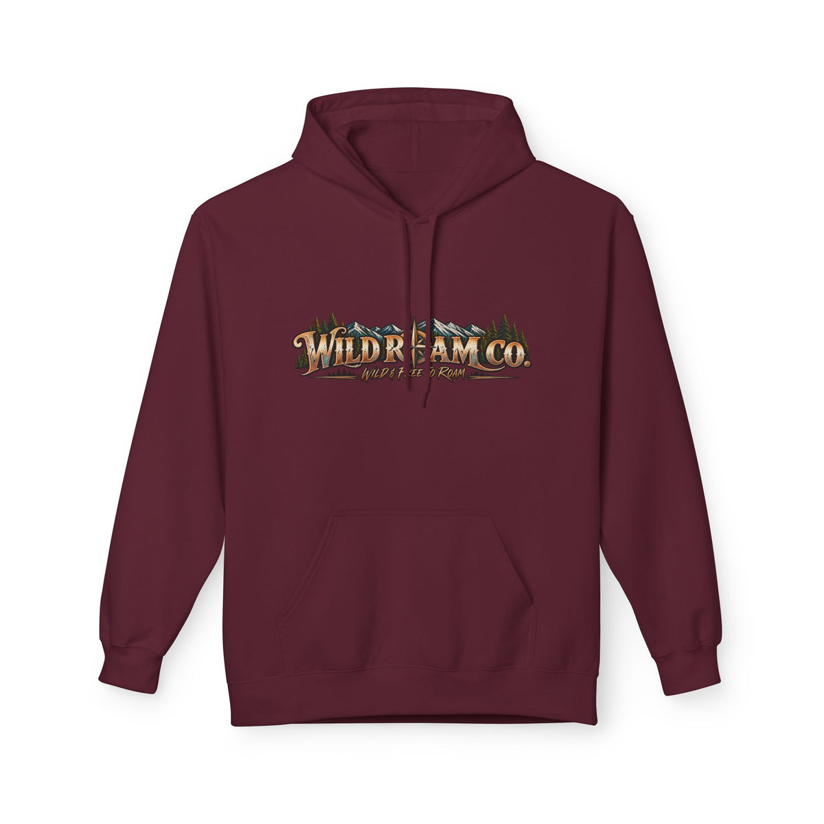 Women's Wild Roam Co. Climber Hoodie — Outdoor Adventure Graphic Pullover