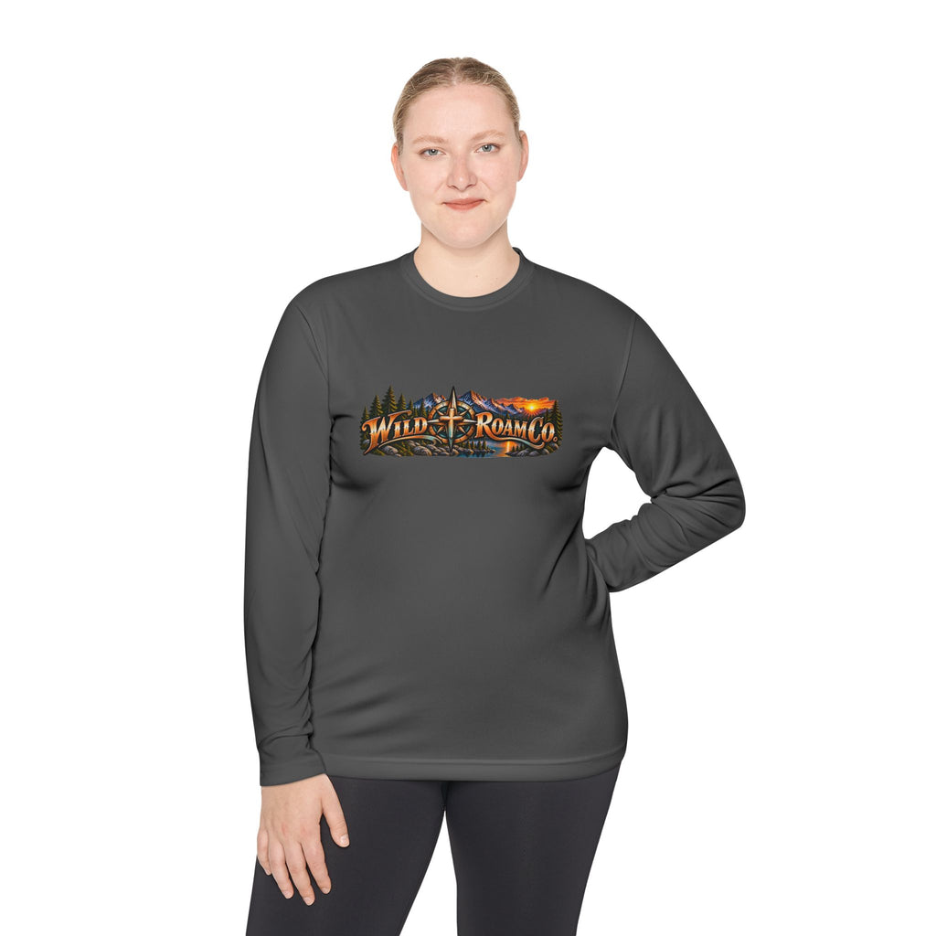 Men's Wild Roam Co. Faith Logo Scene Long Sleeve Tee