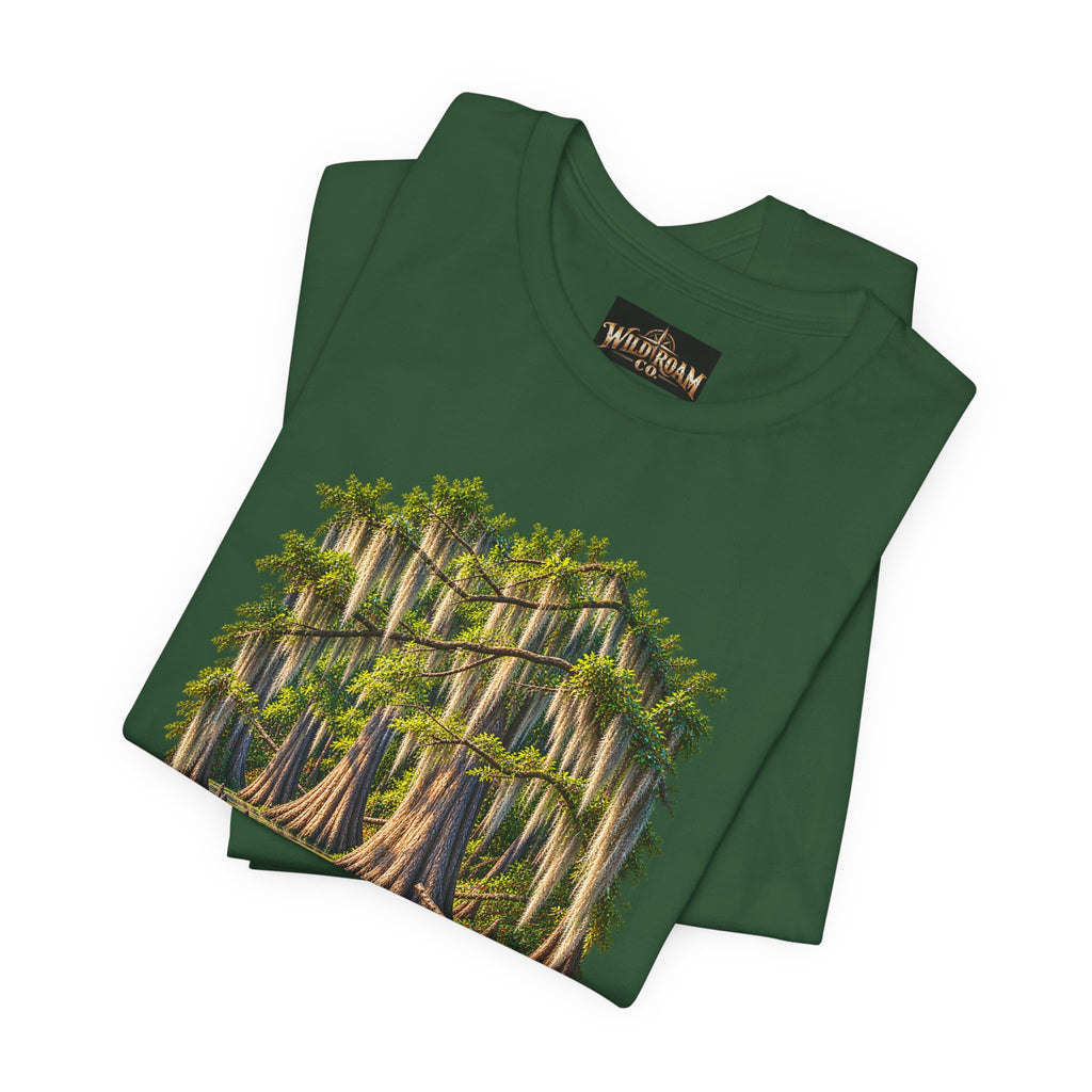 Wild Roam Co Unisex Tee-- Isaiah 40:31 Bayou Bird