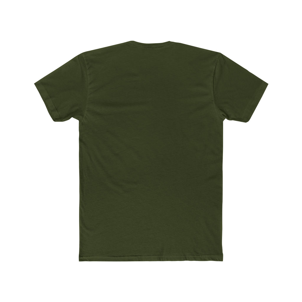 Men's Christian Nature T-Shirt-He Leads Me