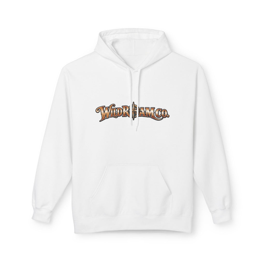 Wild & Free Hoodie — "Wild & Free to Roam" Ducks Graphic Pullover